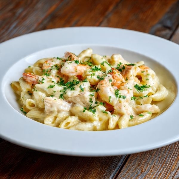Cream Pasta( Chicken or Shrimp)