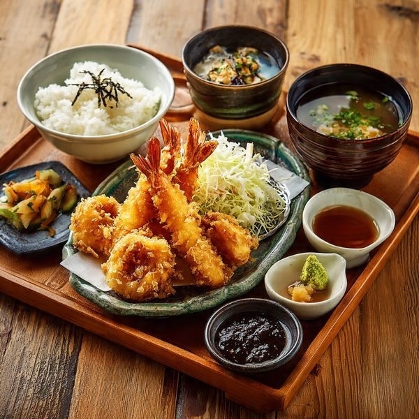 Prawn Tempura Set