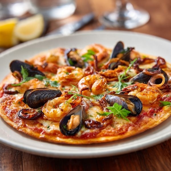 Seafood Pizza