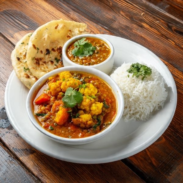 Veg. Curry Set