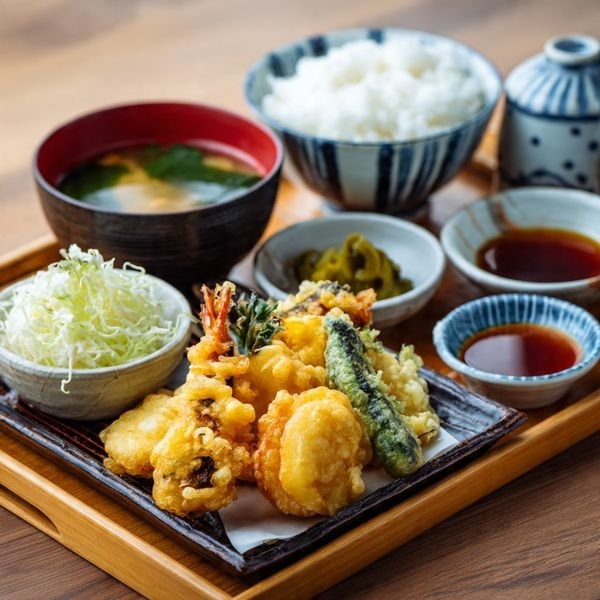 Veg. Tempura Set