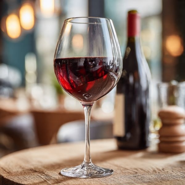 Imported Glass Red Wine