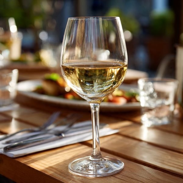 Imported Glass White Wine